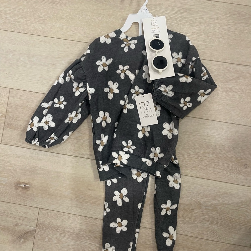RZ Floral Print Kids Outfit